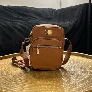 Michael Kors Tan Leather Crossbody Bag - New with Tags